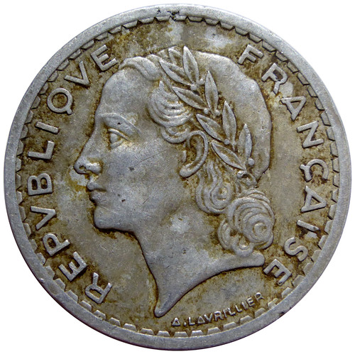 5 francs lavrillier - 🇫🇷,