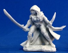 1 x DELADRIN ASSASSIN - BONES REAPER figurine miniature jdr d&d human rpg 77035
