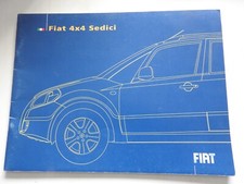 catalogue fiat 4X4 sedici / 4x4 cross 2006