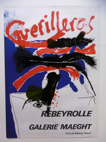 Rebeyrolle paul affiche - rebeyrolle,