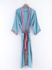 Vintage Handmade Soie Sari