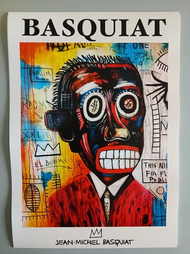 Basquiat affiche - -,