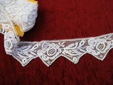 Bordure broderie sur filet