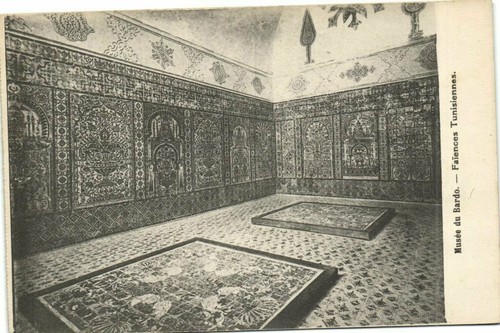 Cpa tunisia musée bardo - tunisia,