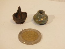 2 MINIATURES POUPEE: PANIER