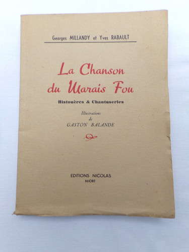 Chanson marais fou - du,