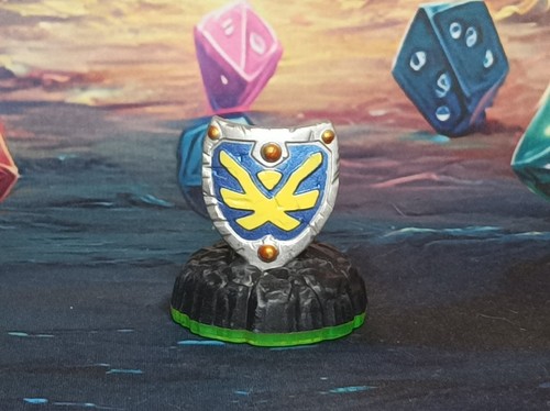Sky iron shield figurine - sky-iron,