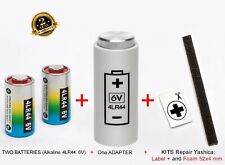 ADAPTATEUR + 2 BATTERIES + KIT : pour Yashica Electro 35, GL, G, GS, GSN, GTN...