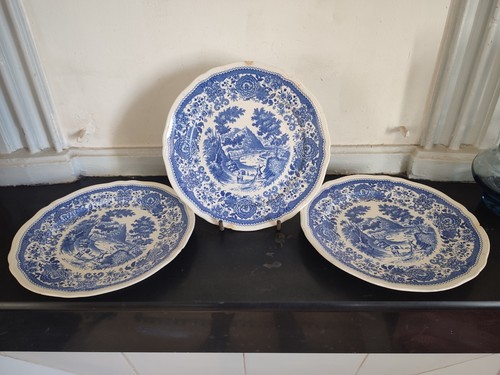 Trois assiettes villeroy - assiettes,