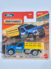 MINIATURE MATCHBOX 1/64 FORD F-350 STAKE BED TRUCK