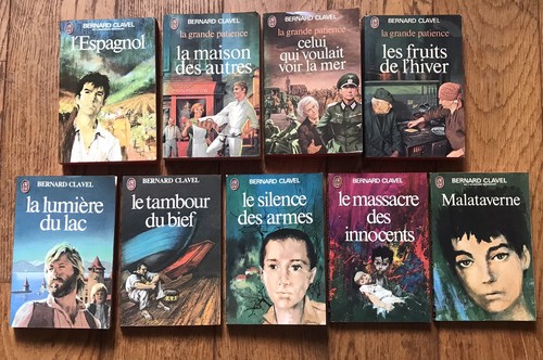 Lot bernard clavel 9 livres - bernard,