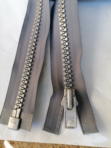 Fermeture éclair ykk - fermeture, gris