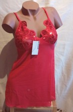 Nuisette 8842 Noire Rouge ou