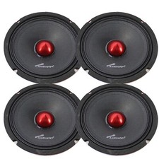 2 Pair of 6" 200W 4-Ohm