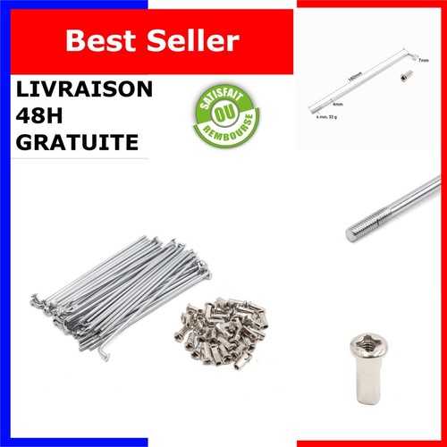 Rayons roue 4mm 160mm 36pcs - rayons,