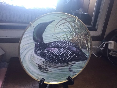 Assiette décorative waterbird - assiette,
