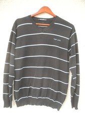 PULL HOMME TEDDY SMITH  NOIR T XL TBE