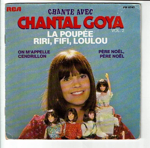 Chantal goya disque 45t livre - disque,