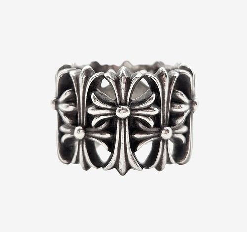 Chrome hearts cemetery ring - hearts,