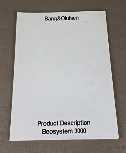 Bang olufsen beosystem - beosystem, 3000