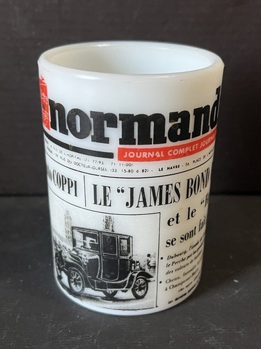 Verre publicitaire journal - verre,