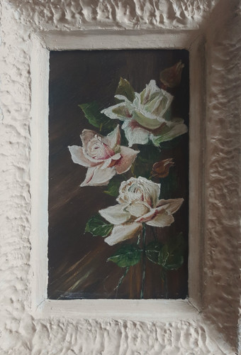 Petit tableau ancien etude - petit,