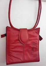 * SAC CUIR ROUGE * MAROCAIN *