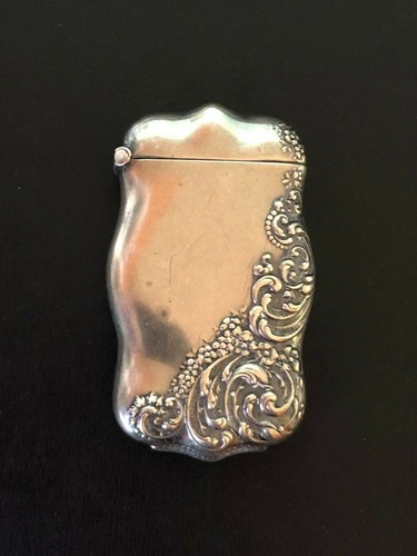 Antique sterling silver - antique, match
