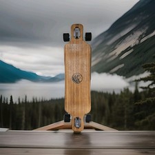 White wave longboard - wave,