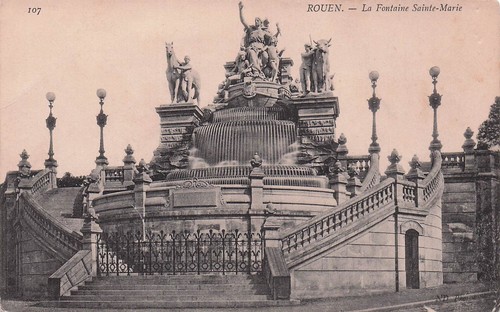 Rouen fontaine sainte - rouen, la