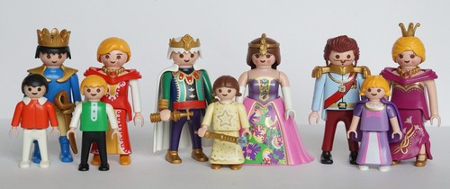 Playmobil roi reine prince - roi,