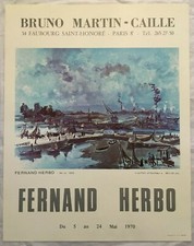 Affiche marine exposition