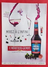 PUBLICITE PRESSE: Boisson