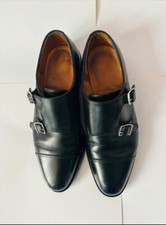 chaussures en cuir noir William John Lobb pointure 42