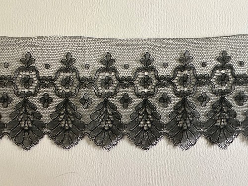Ancienne dentelle chantilly - dentelle, de