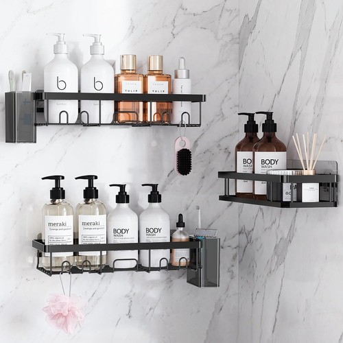 étagère douche sans perçage - Étagère,