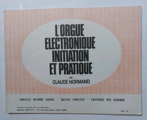 Orgue électronique - l'orgue,