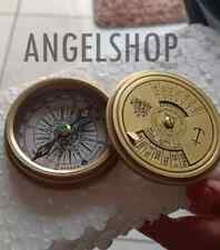 Ancien Laiton Vintage Boussole