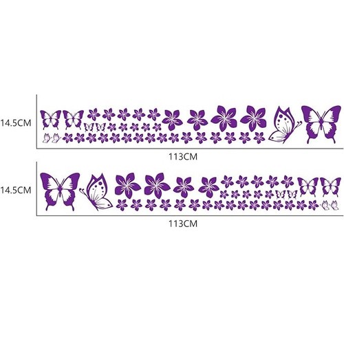 Set papillon fleur - set,