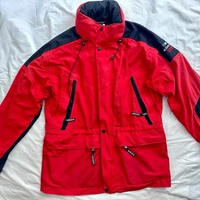 Veste de ski Eider Sport extrême vintage Gore-Tex – rouge & noire – années 90/20
