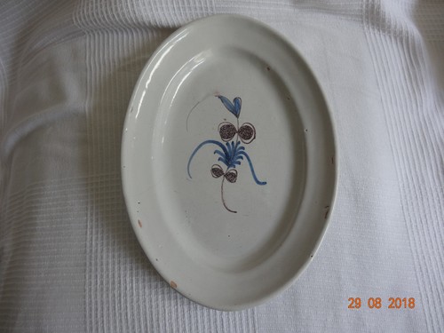 Plat faience samadet - plat, en