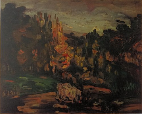 Paul cezanne paysage près - :,