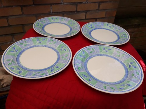 Lot assiettes plates vintage - 4,