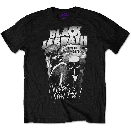 Black sabbath greyscale - sabbath, never