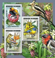 Burundi 2014 Perf. Fauna &