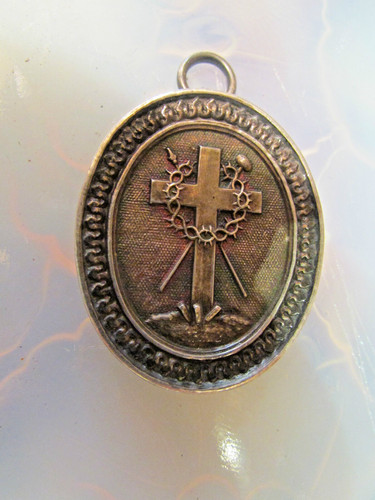 Rare reliquaire argent - reliquaire, 19e