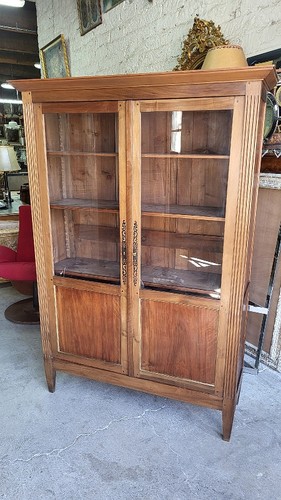 Bibliotheque vitrine style - bibliotheque,
