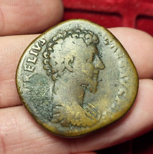 #45-68 ~ Marc Aurele - Sesterce 25g