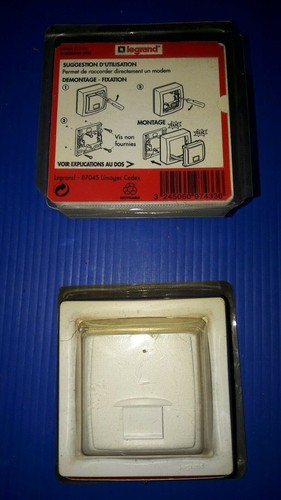 Prise saillie rj45 legrand - prise,