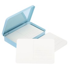 24 Feuilles Aquarelle Cartes Note Cartes Voeux (Bleu Carte Boîte -Fine Grain)